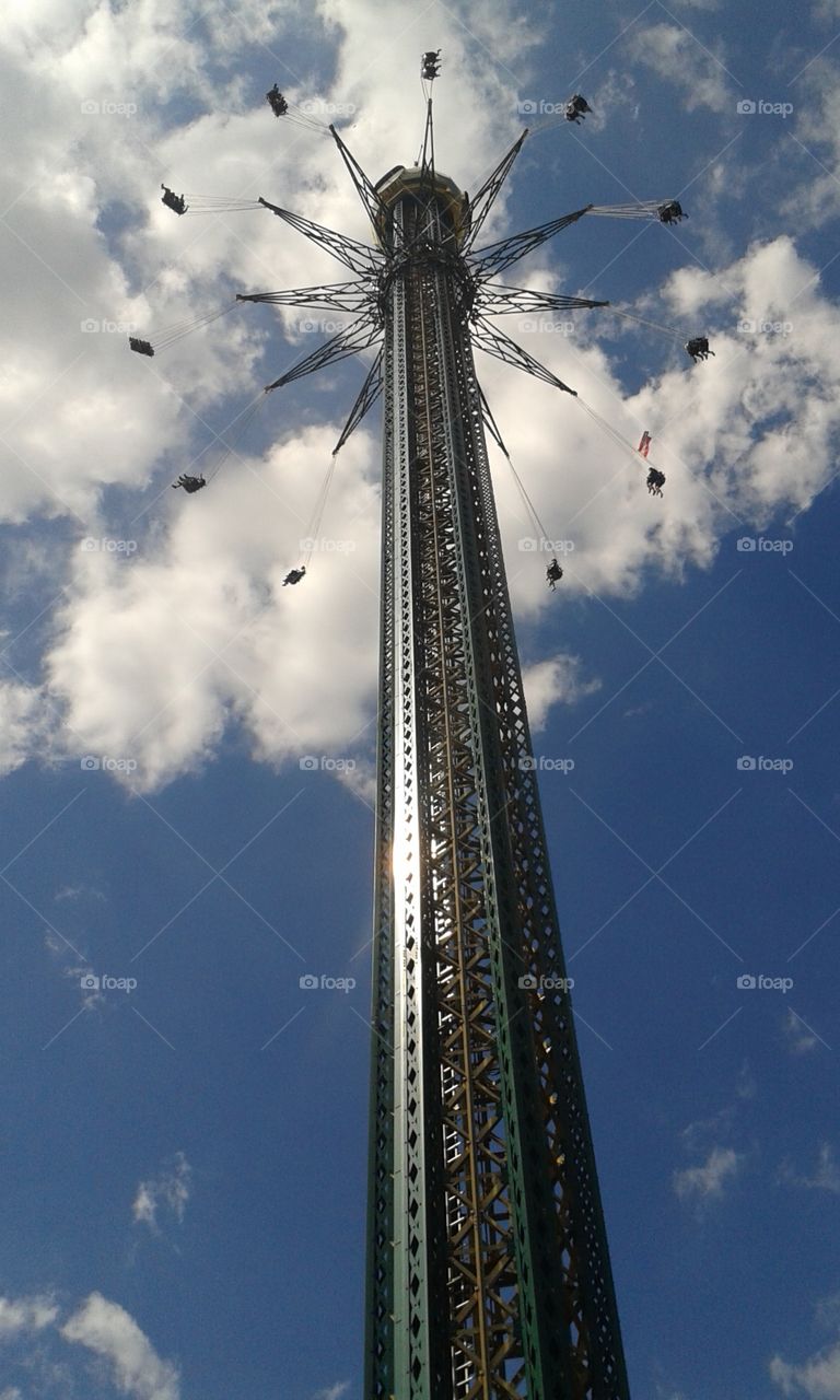 Carousel in Prater-Vienna