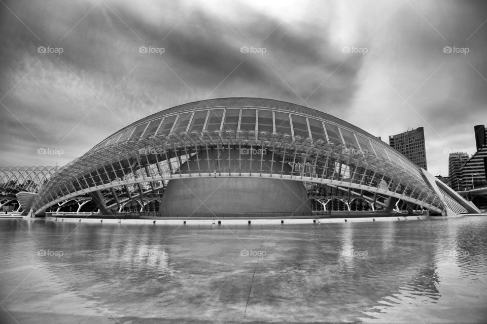 City of arts and science. Valencia