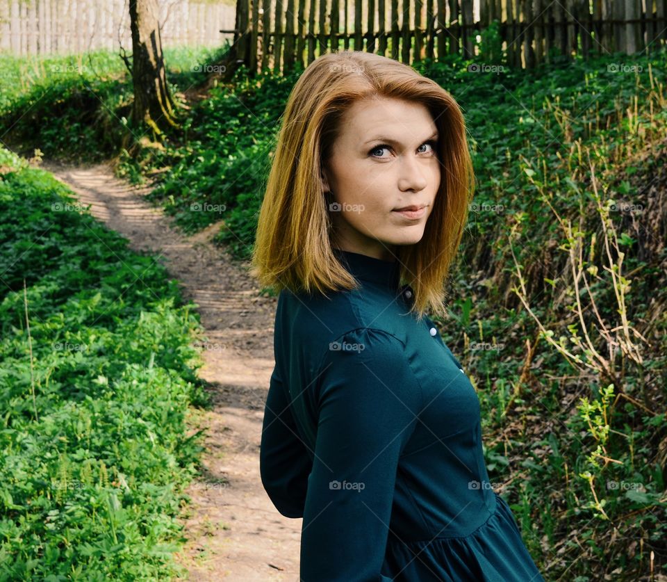 Outdoors portrait