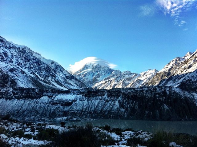 Snowy Mt Cook, New Zealand