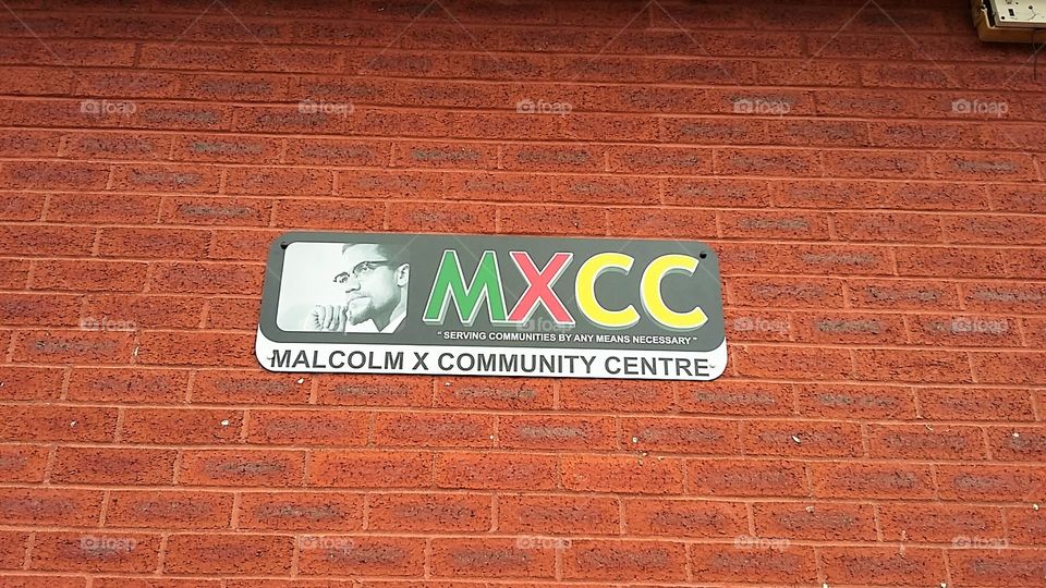Malcolm X Sign