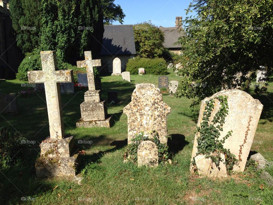 Graveyard stones