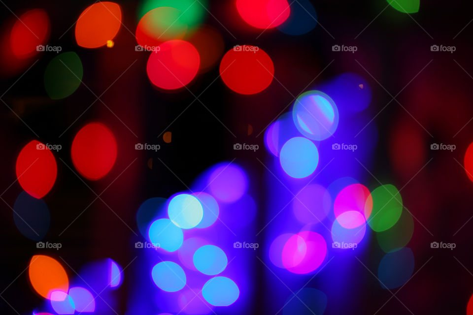 Abstract Christmas Lights