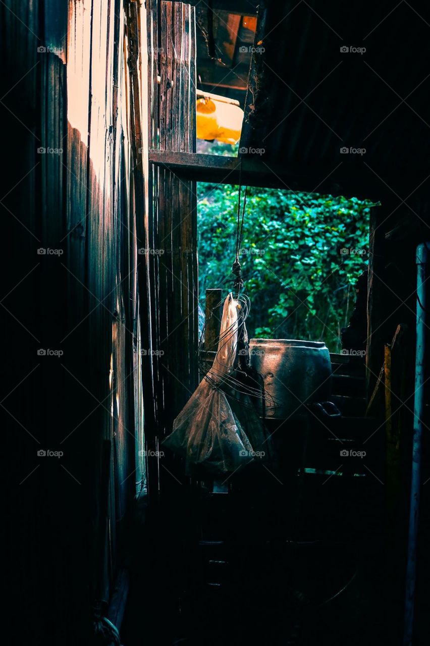 Kitchen in the countryside,Chiang rai,Thailand