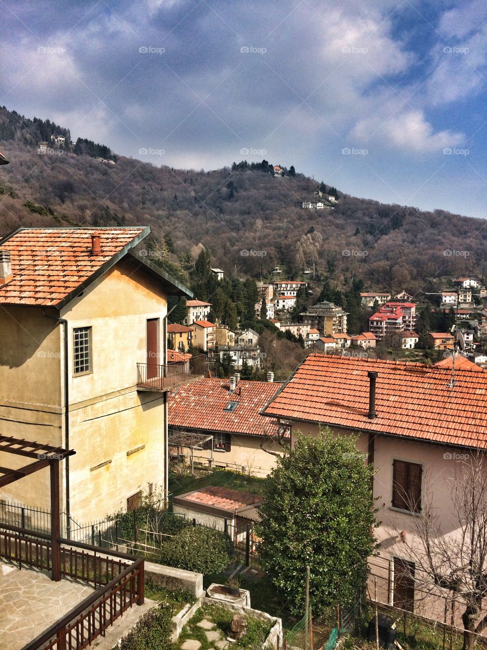 Brunate, Italy from the hill 