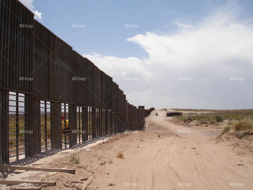 Border wall.