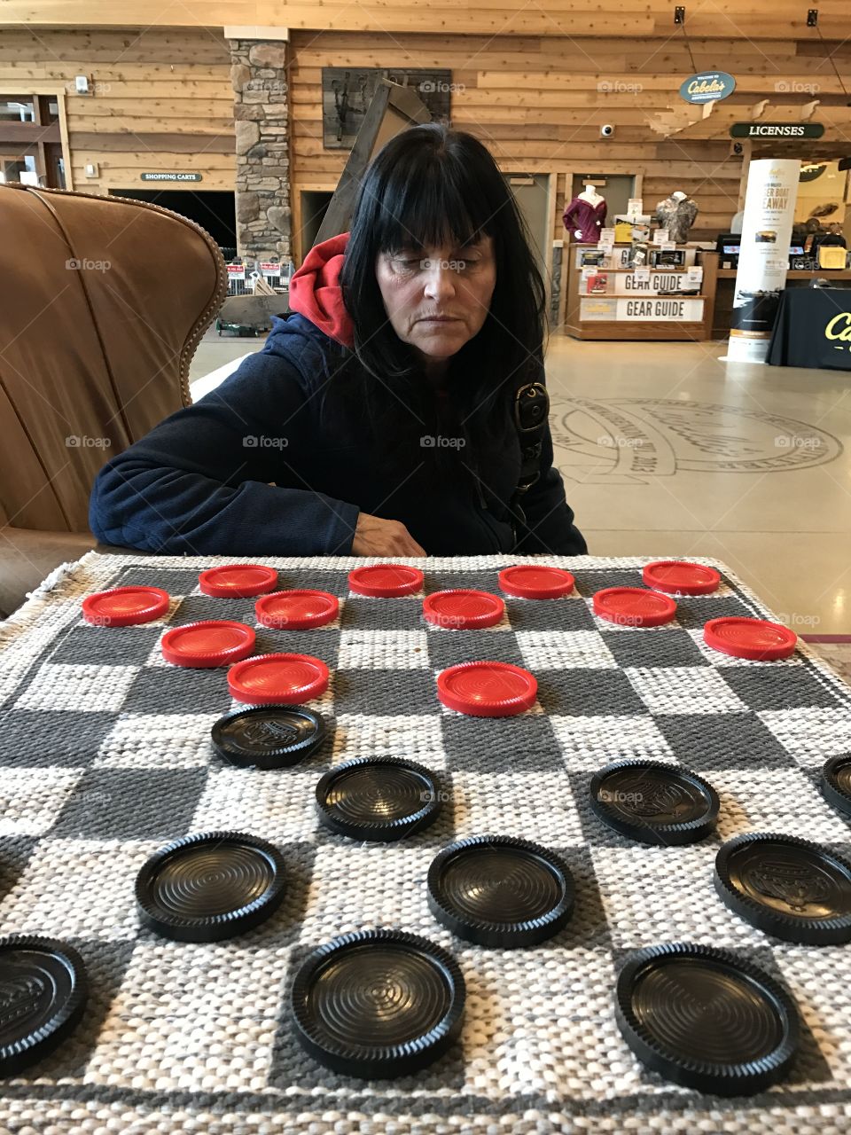 Playing a mean game of checkers 
