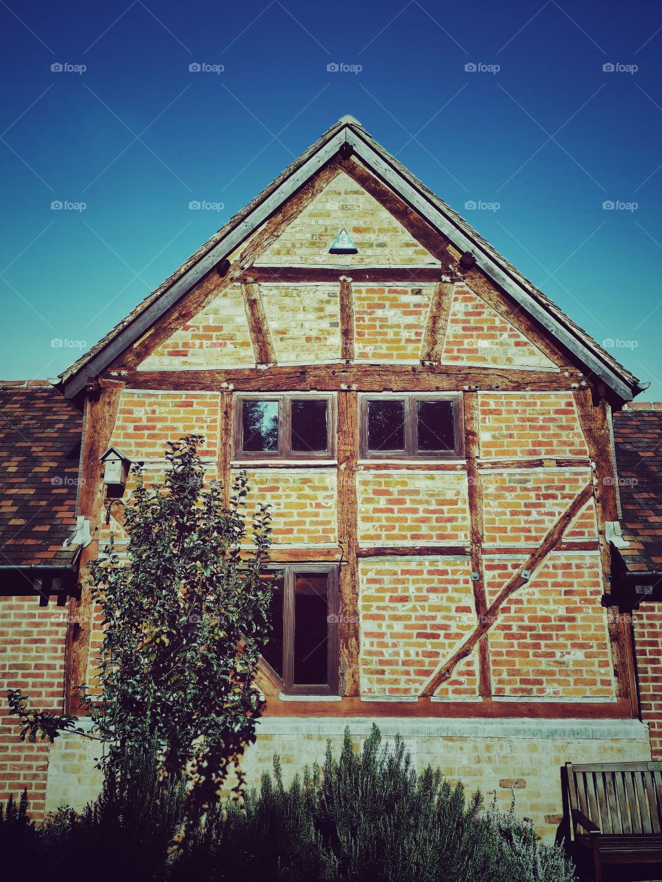 House. Half timbered 