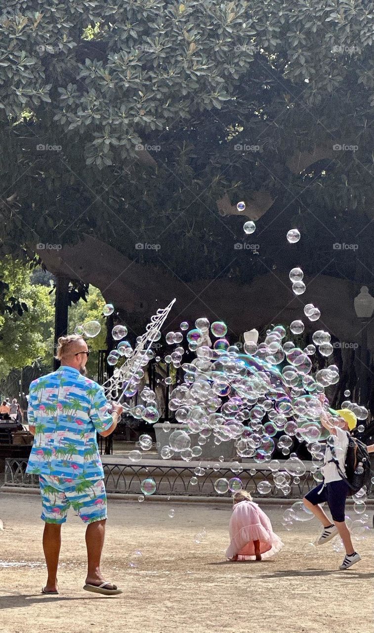 Human#bubbles#kids