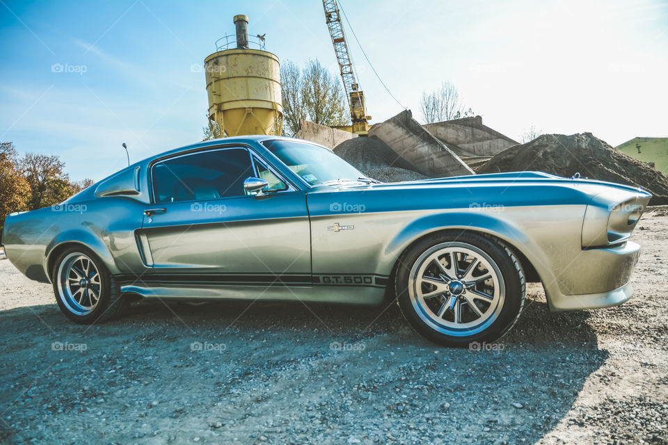 Shelby GT500 eleanor classic car from 1967