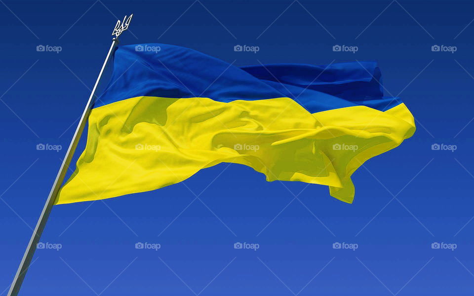 the state flag of Ukraine