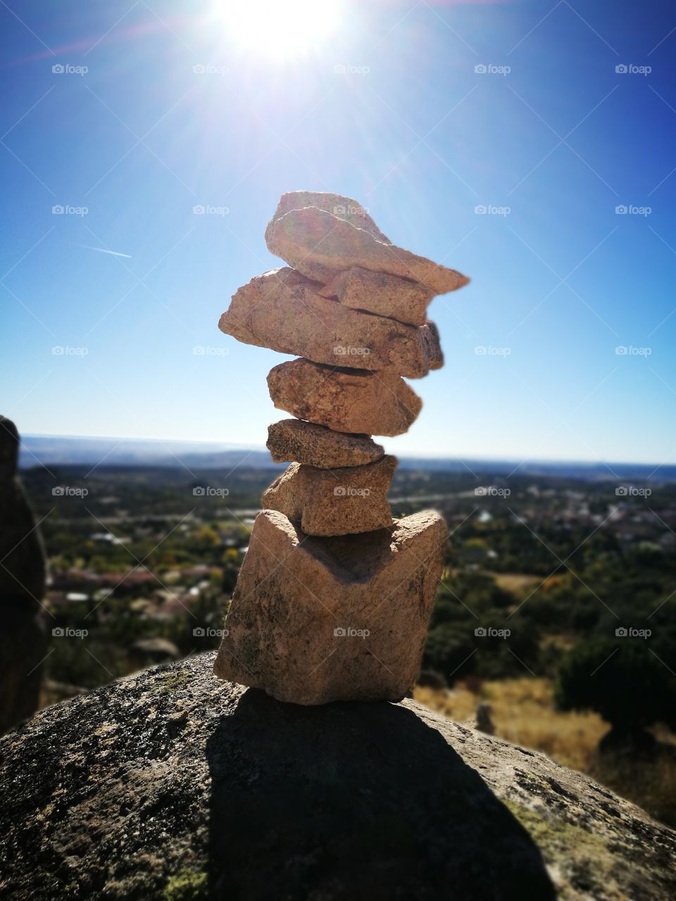 Stacked rocks