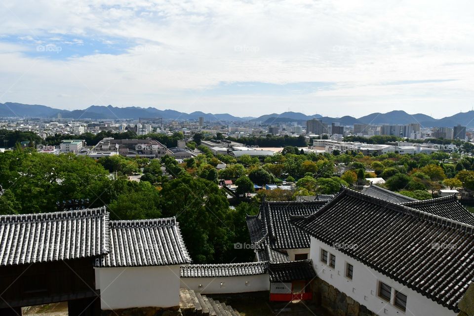 Panoramic view of the city