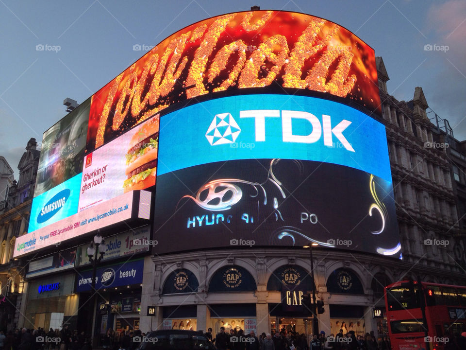 Taken at Picadilly Circus