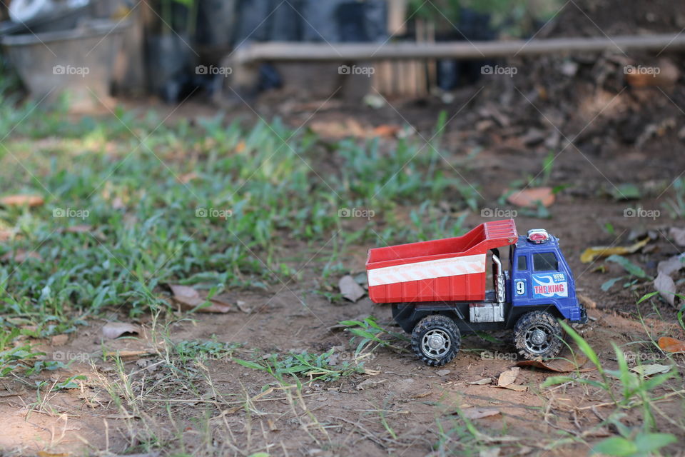 Toy truck, truck