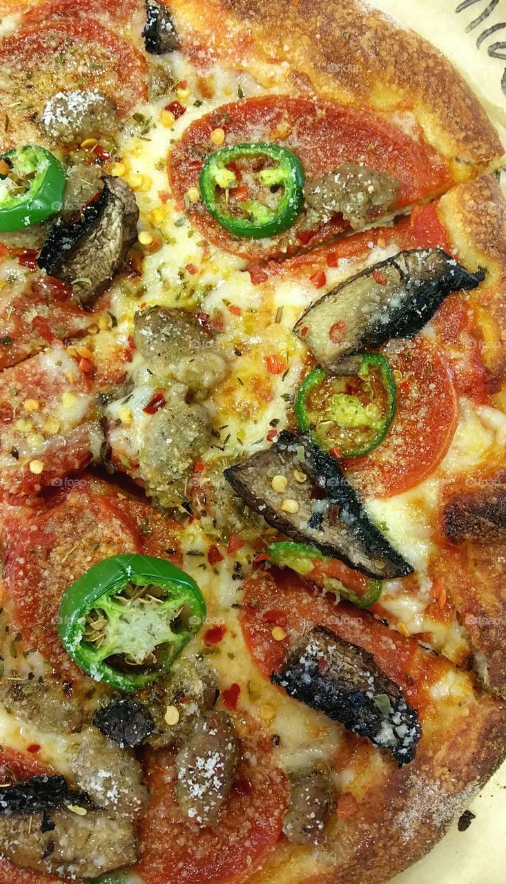 spicy pizza