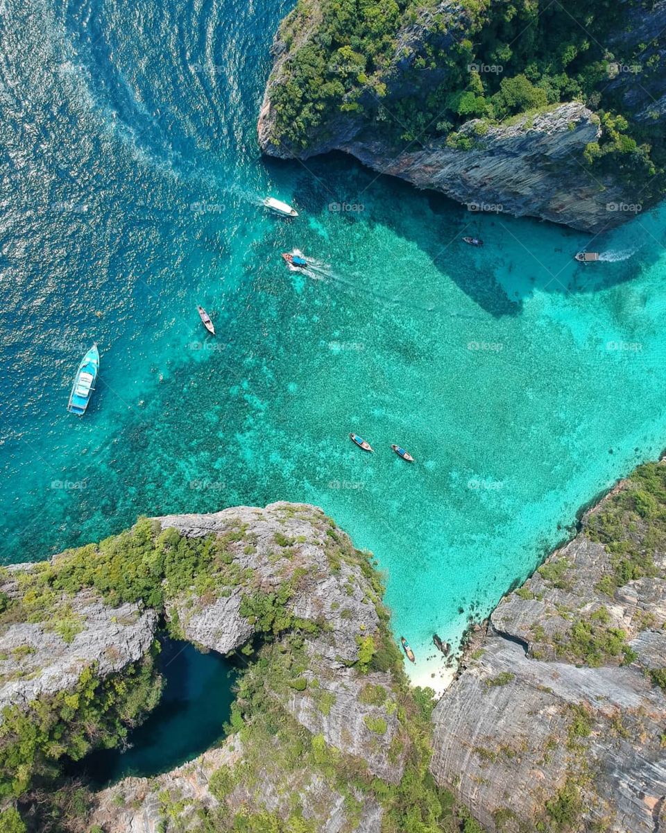 Amazing landscape in Koh Phi Phi