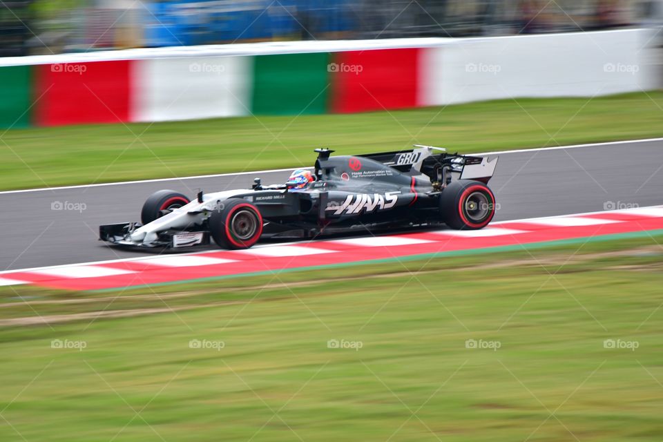 Haas F1 car