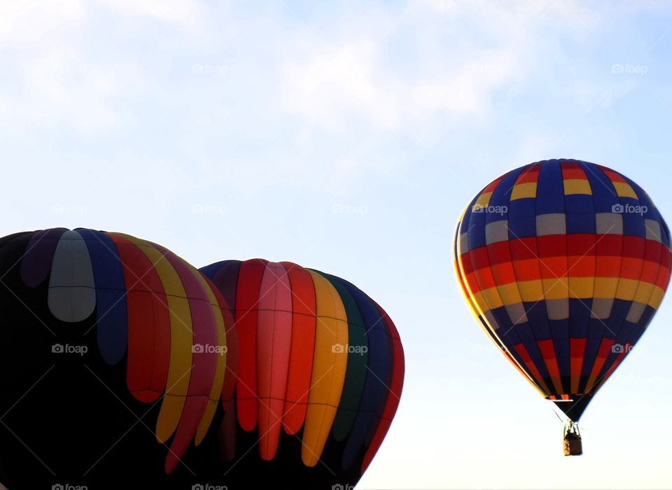 Hot air ballons