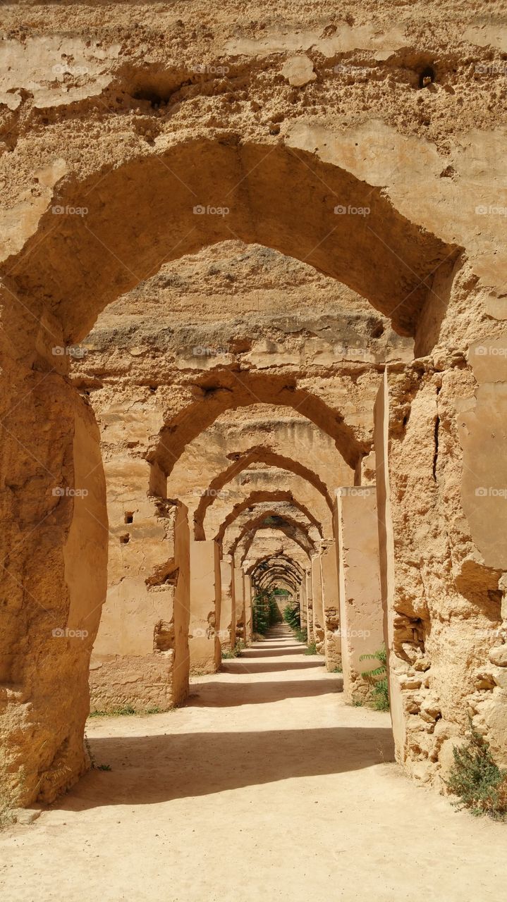 Ancient place in morocco