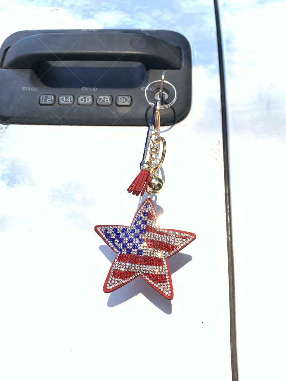 Car keychain - Popfizzy, a cute, glizy accessory for women or girls to add to their keychains, book bags, backpacks or purses. It's a perfect way to brighten up a day.