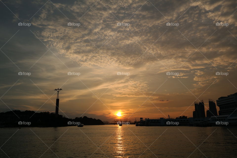 Sunset Santosa Singapore
