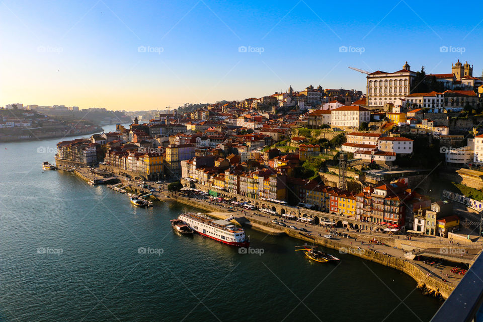 Vue sur Porto la splendide