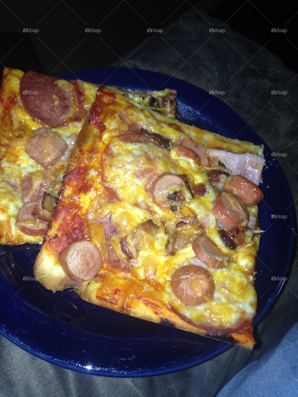 Homemade pizza 
