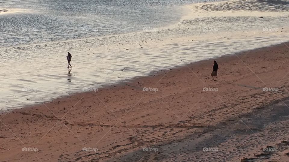 Sand, Beach, No Person, Water, Seashore
