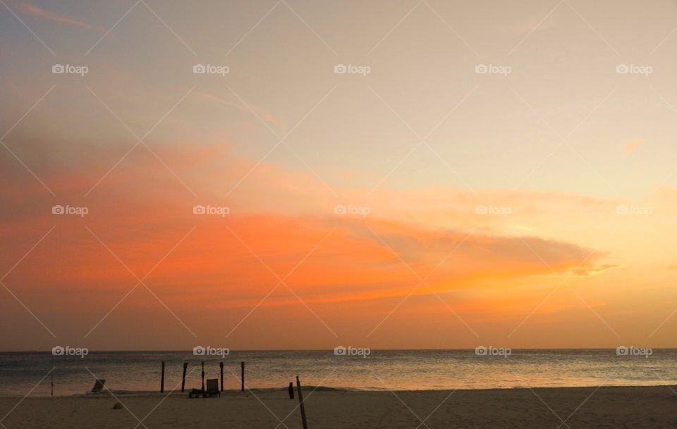 Aruba sunset