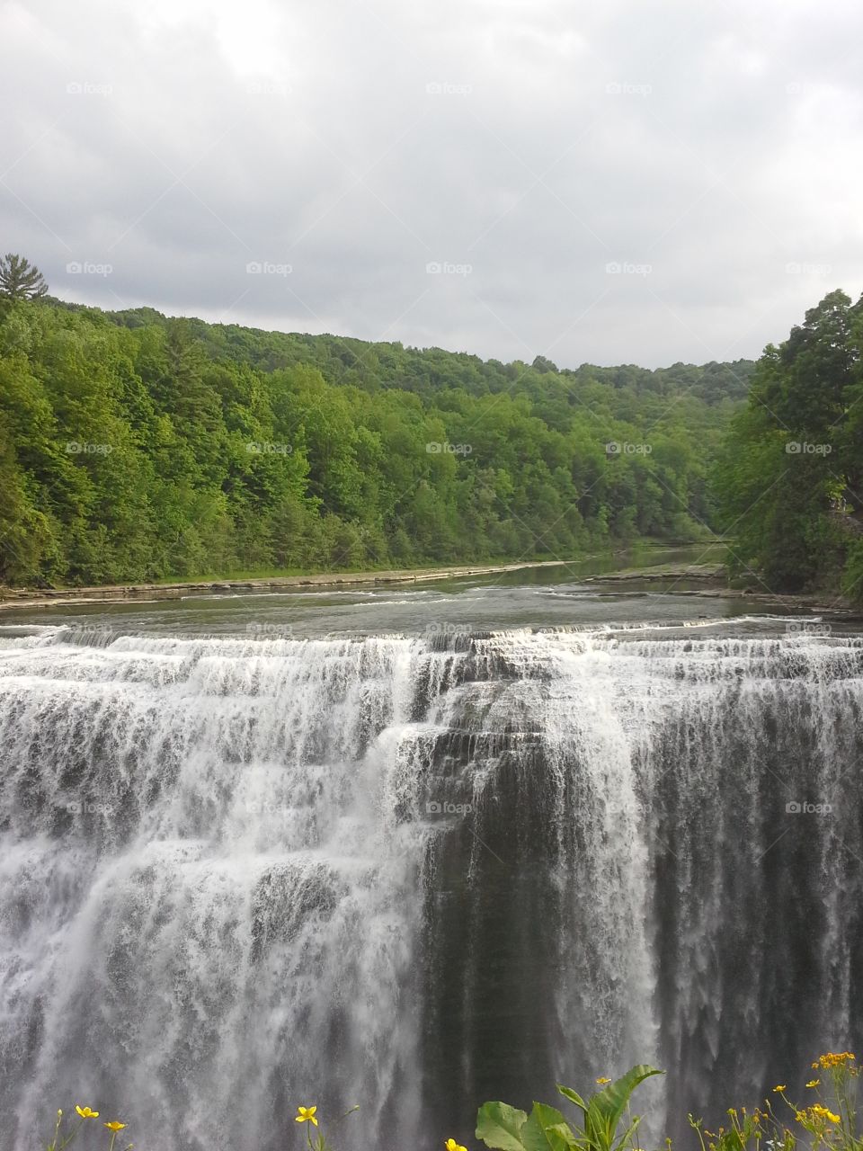 Waterfall at Letchworth State Park