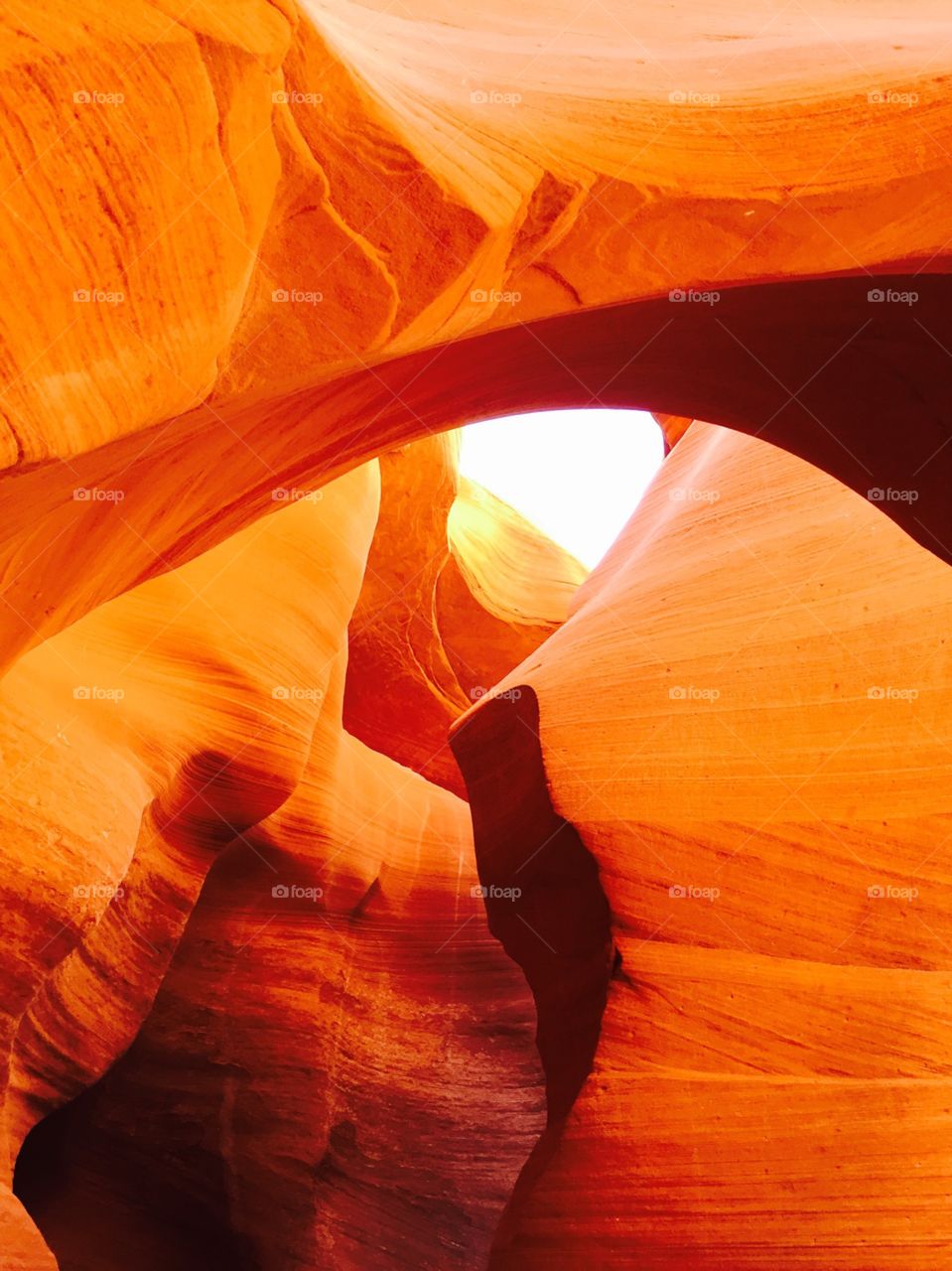 Arches in Antelope Canyon