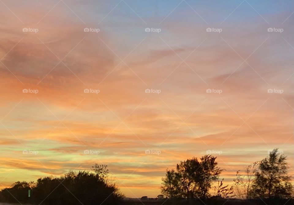 Sunset on the Prairie 