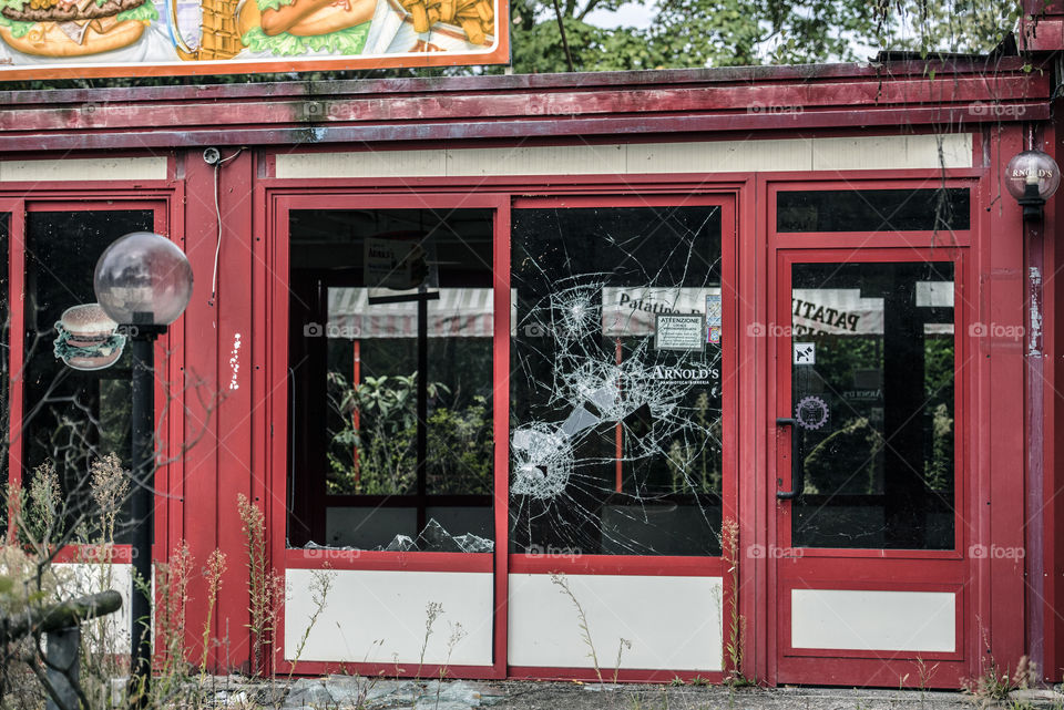 Greenland abandoned amusement park