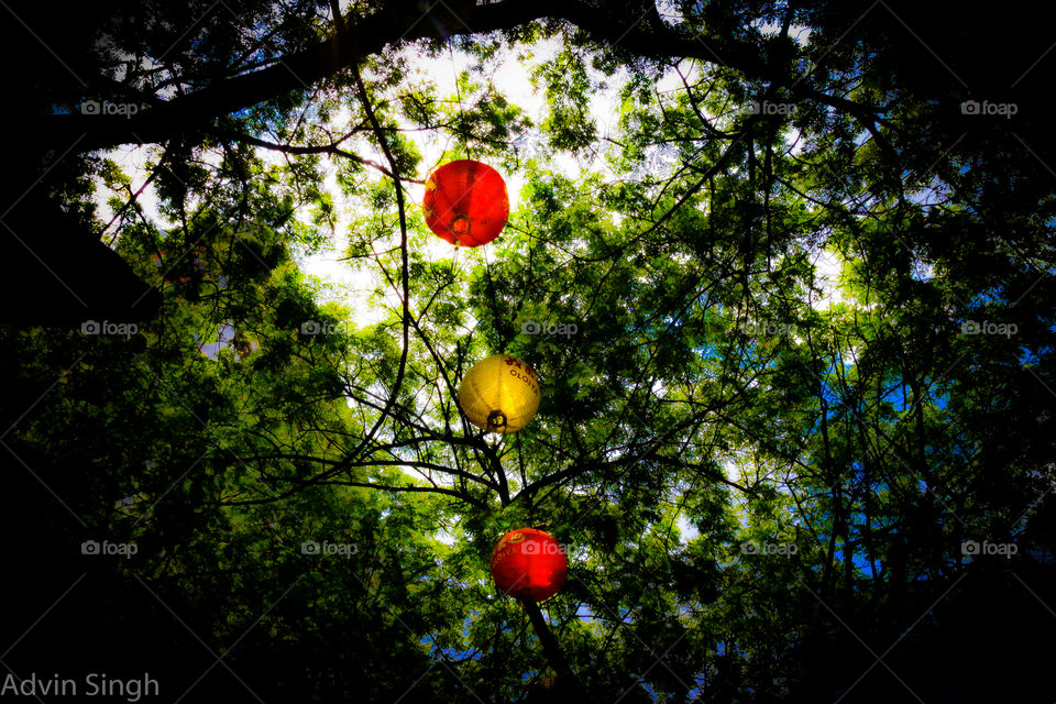 Chinatown. Lanterns