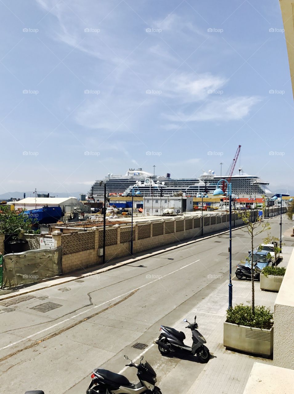 Gibraltar port liners #vacation #travel