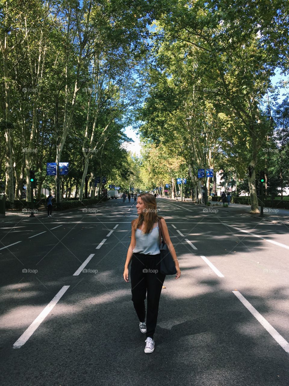 Walking around in Madrid 