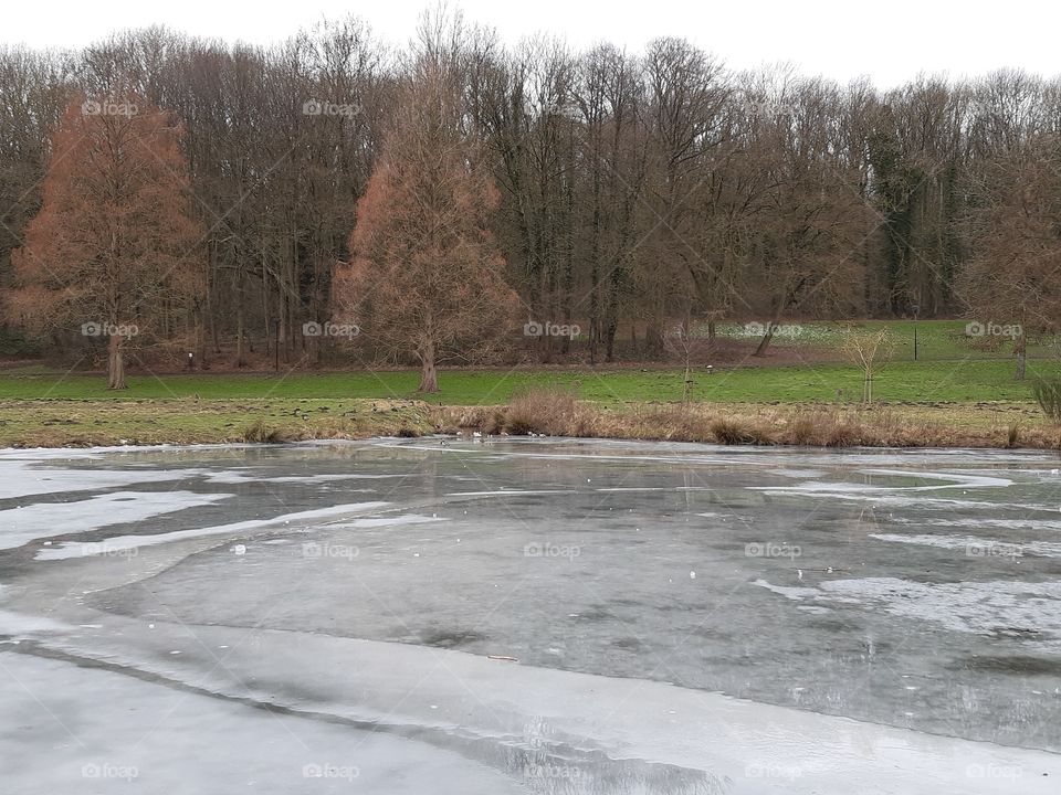 melting lake