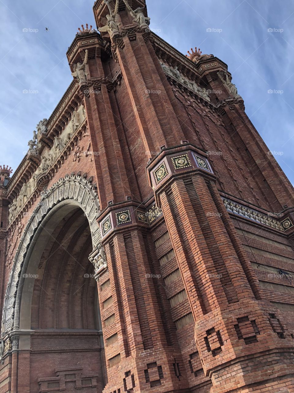 The stunning, overwhelming Arc de Triomfe in Barcelona Spain drips in beautiful hypnotic geometric patterns and centuries of tradition. Just another beautiful corner of Barcelona. 
