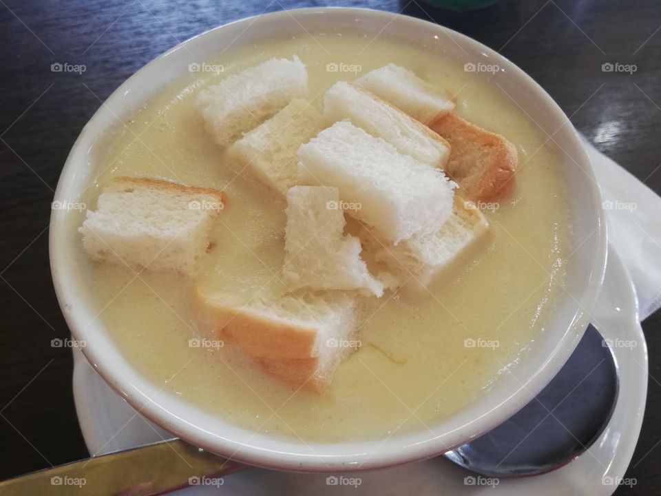 Thailand mushroom soup