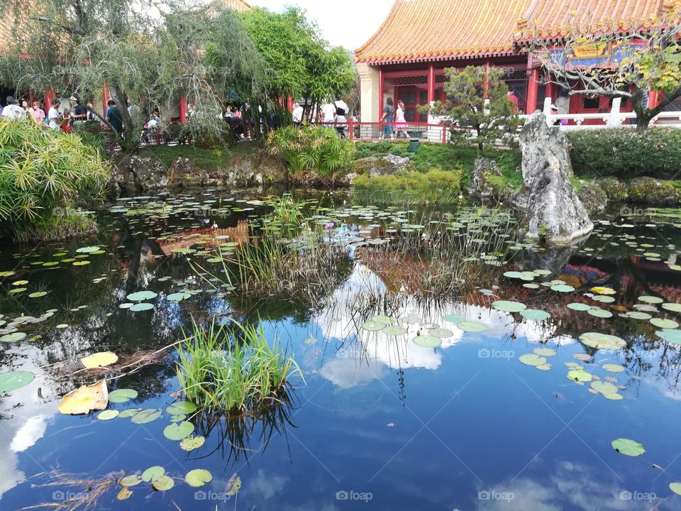 Epcot Chinese Garden.