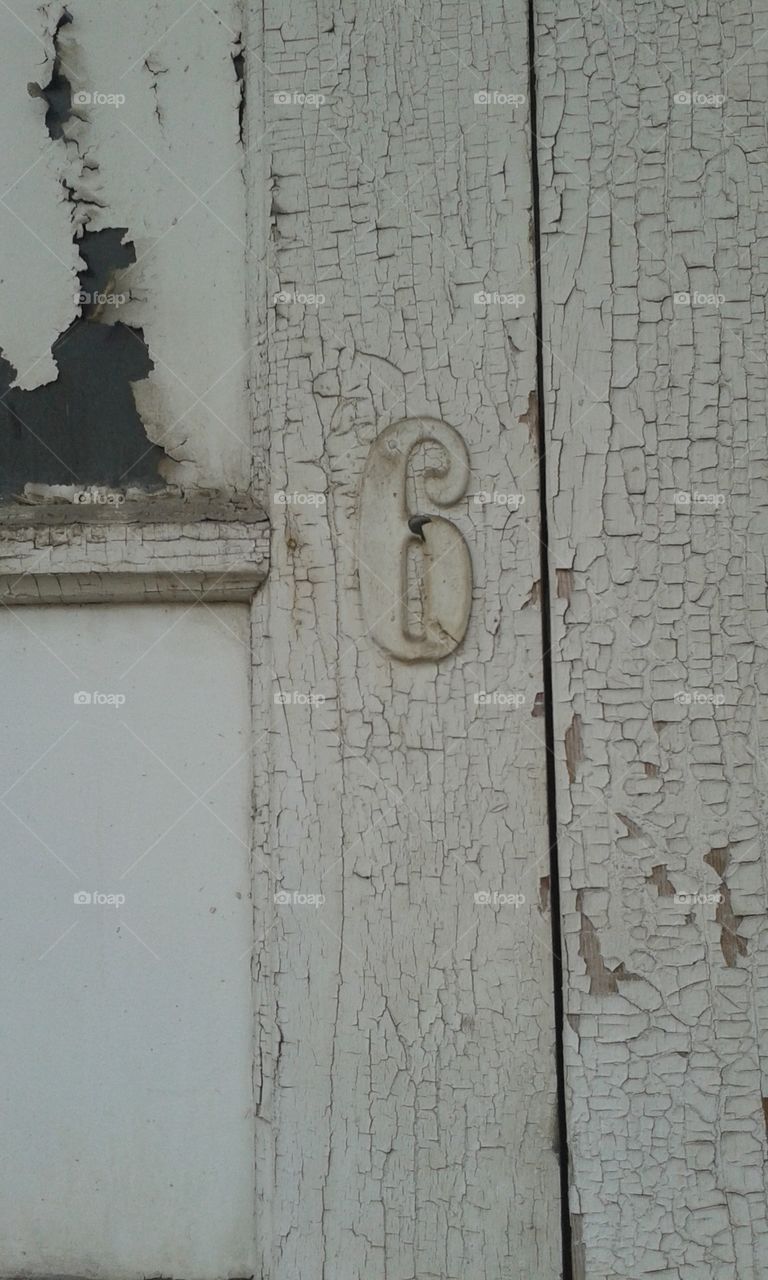 Number six. the old garage door behind the old Hershey Factory