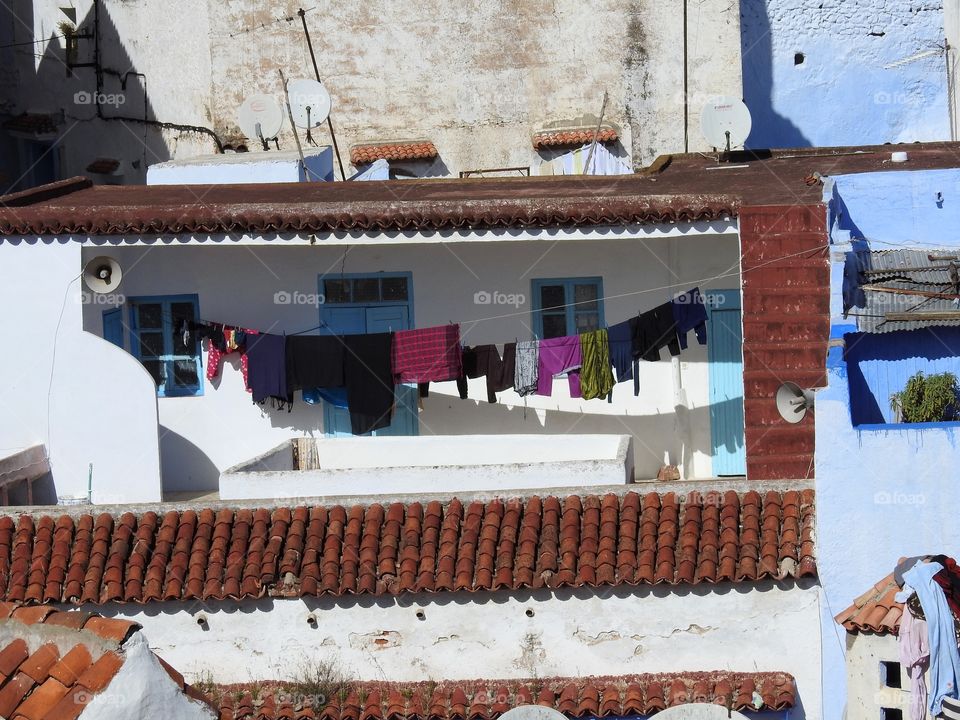 Laundry on the roof