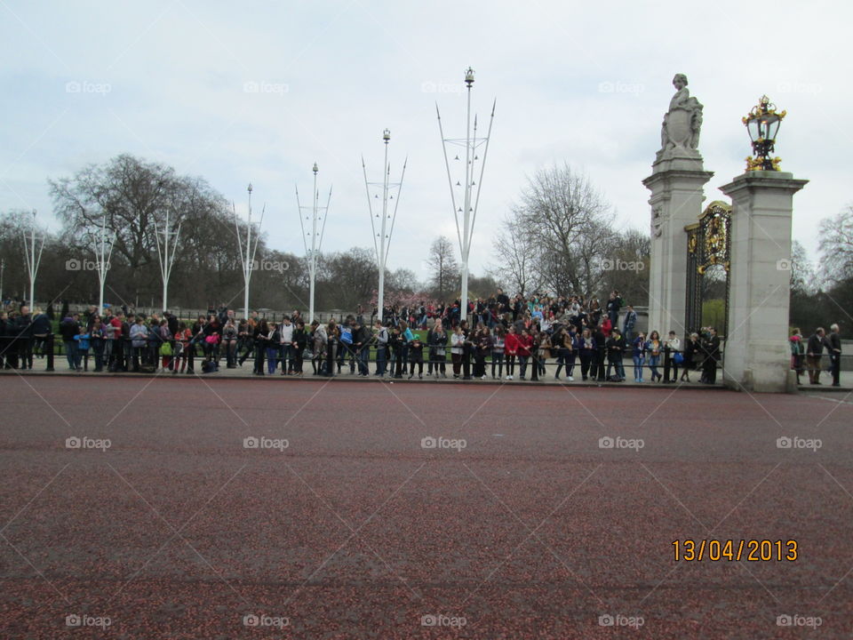 Change of Guard parade Royal Palace London