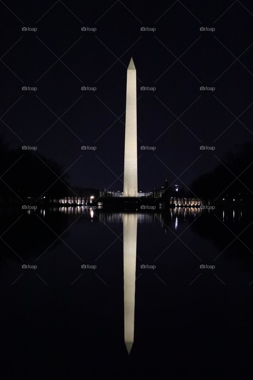 Monument reflection 