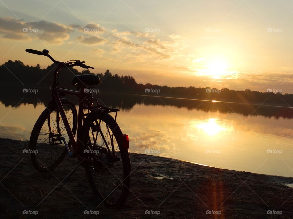 sunshine with my bicycle