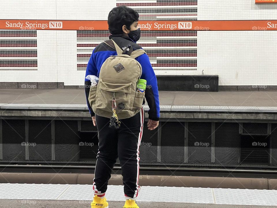 Kid commute back pack in Atlanta metro 