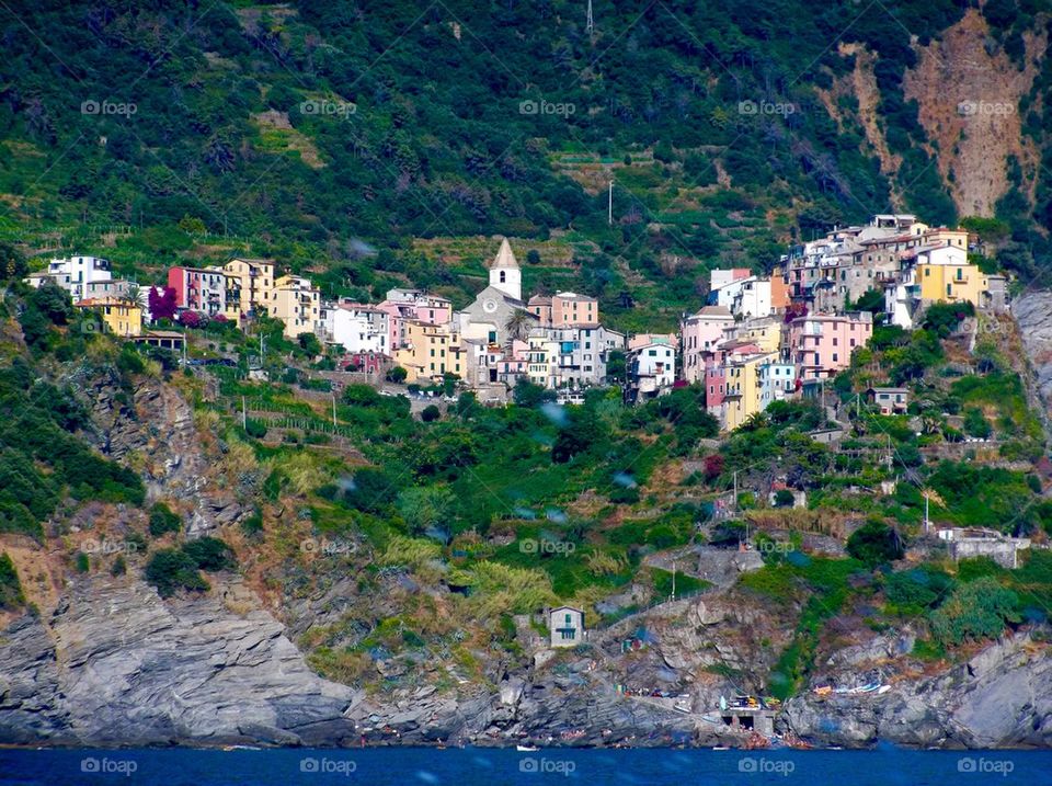 Townscape at Cinque Terre