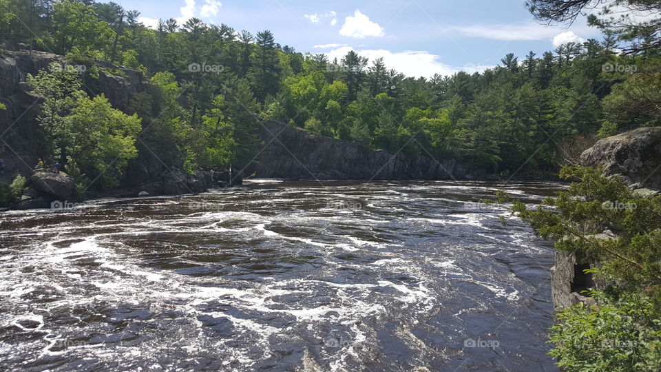 interstate state park on a beautiful summer day
