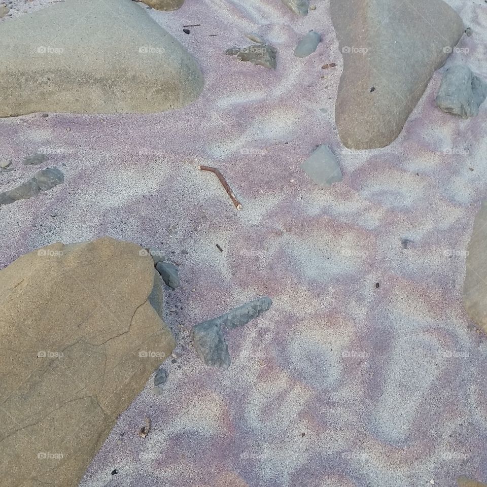 Purple sand